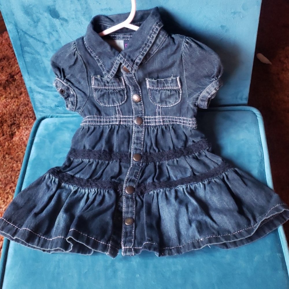 Denim dress